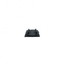 Vaste drager voor tegel met voeg 6 mm rubber