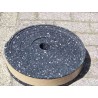 Rubber granulaat rol 8 cm breed 1 dik 10 meter lang